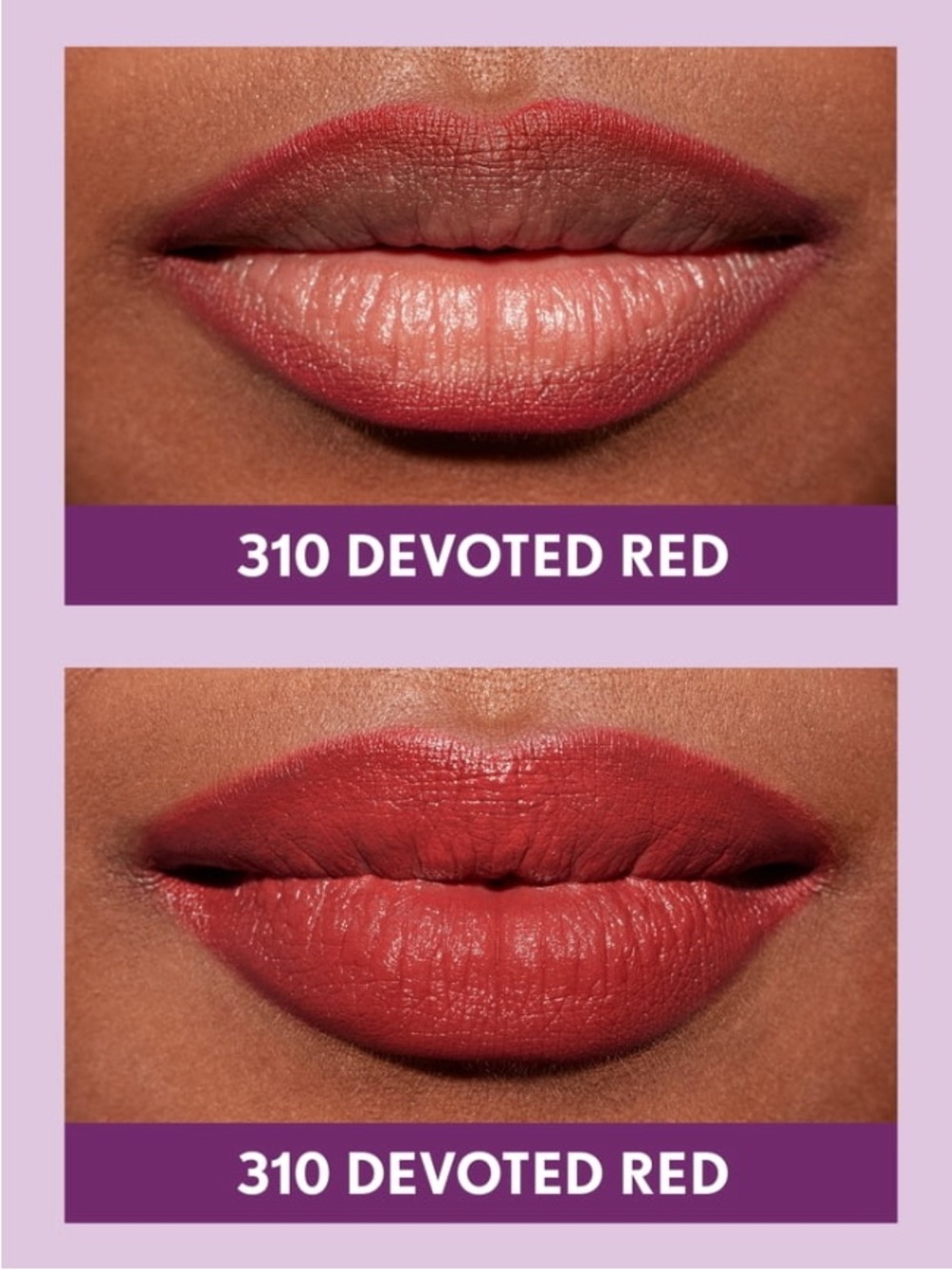 Covergirl Simply Ageless Hyaluronic Acid Moisture Renew Lipstick Devoted Red - Picture 3 of 9